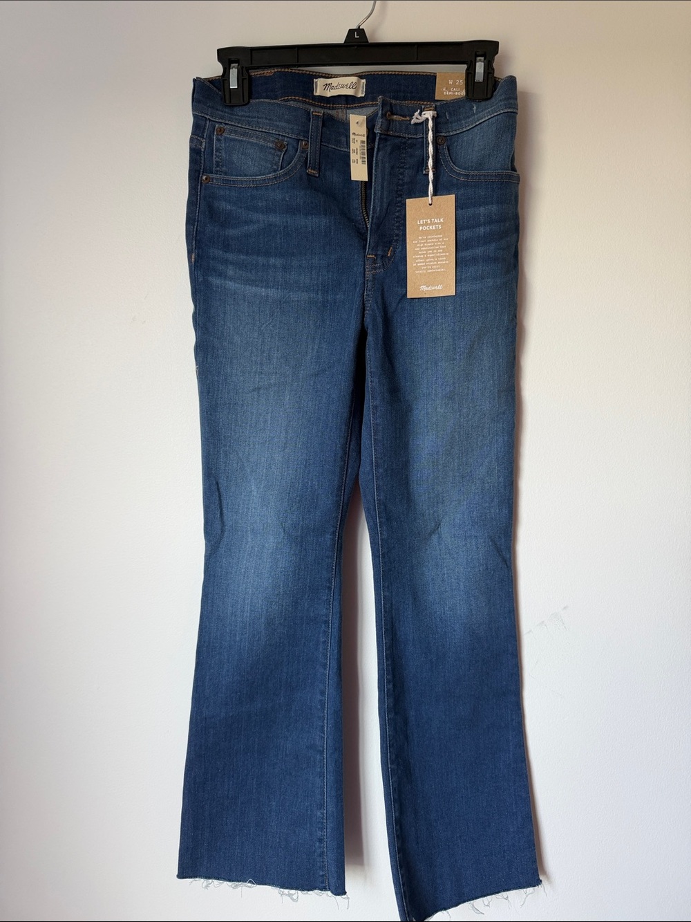 Madewell Women’s boot cut Jeans - Blue Wash
